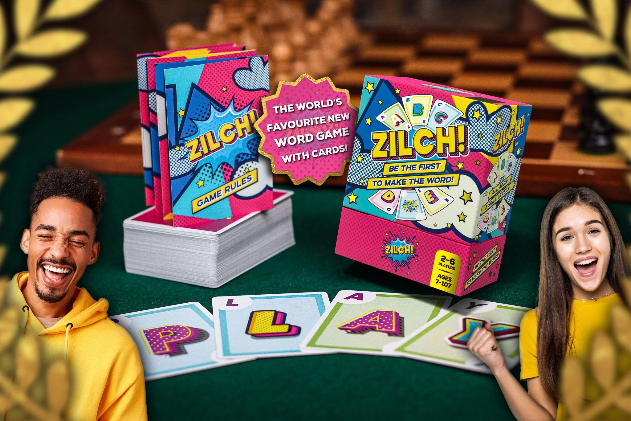 ZILCH! :: The World's FAVOURITE New Word Game With Cards!